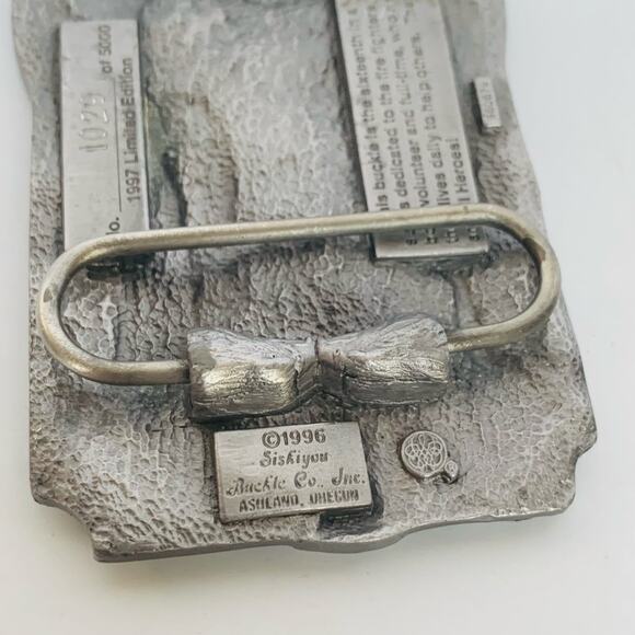 1997 Firefighter Belt Buckle - Picture 3 of 6